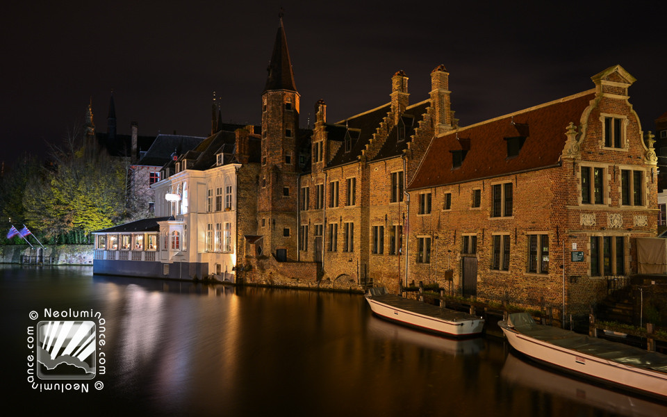 Bruges Canal Houses