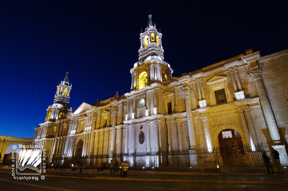 Arequipa Cathedral Night