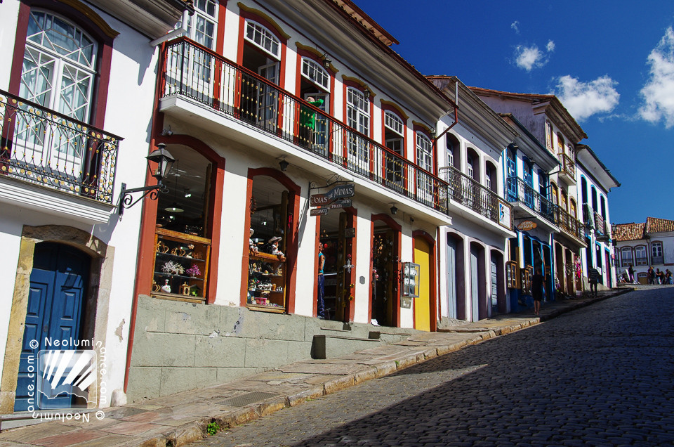 Ouro Preto Slanted Street