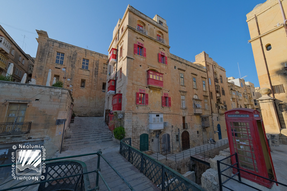 Valletta Red Balconies