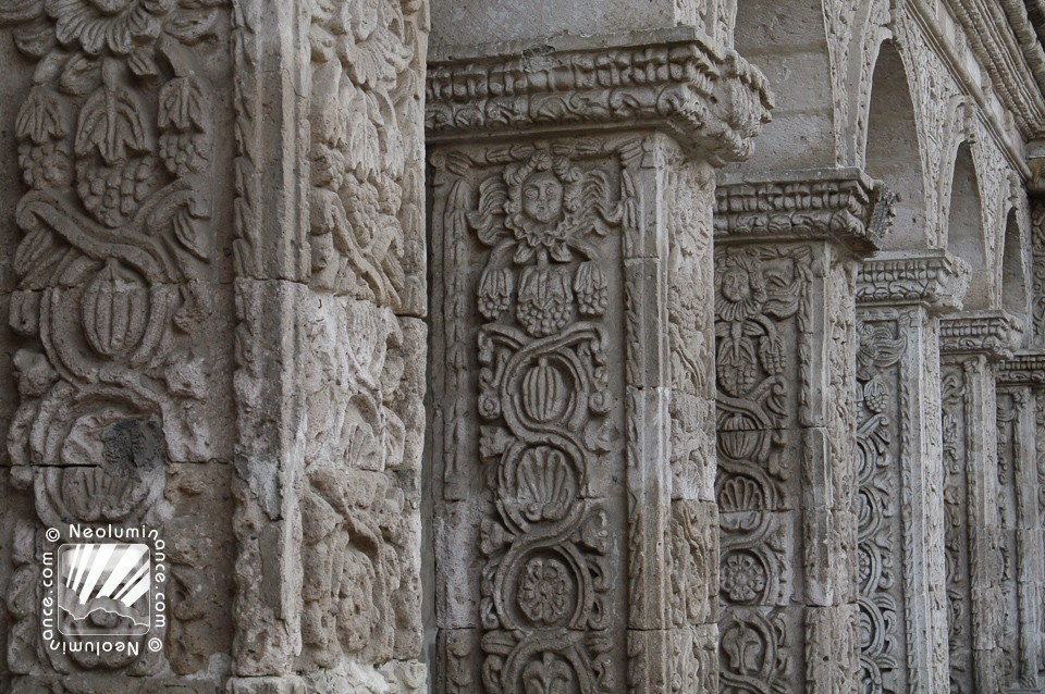 Carved Columns